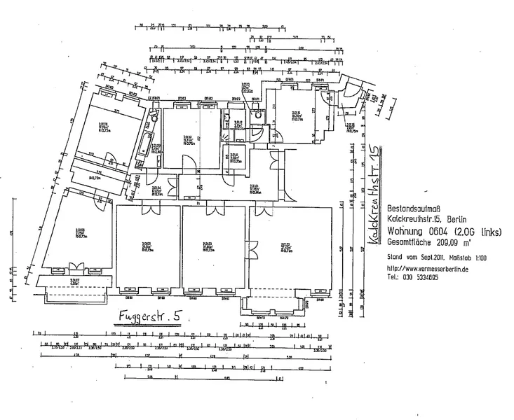 Saniertes 7-Zimmer-Apartment in Berlin-Schöneberg — photo 1